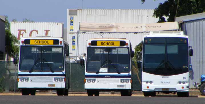 Buslink Mercedes OH1418 PMCA 160 Commuter 70 & 69 and Iveco Delta Volgren SC222 79